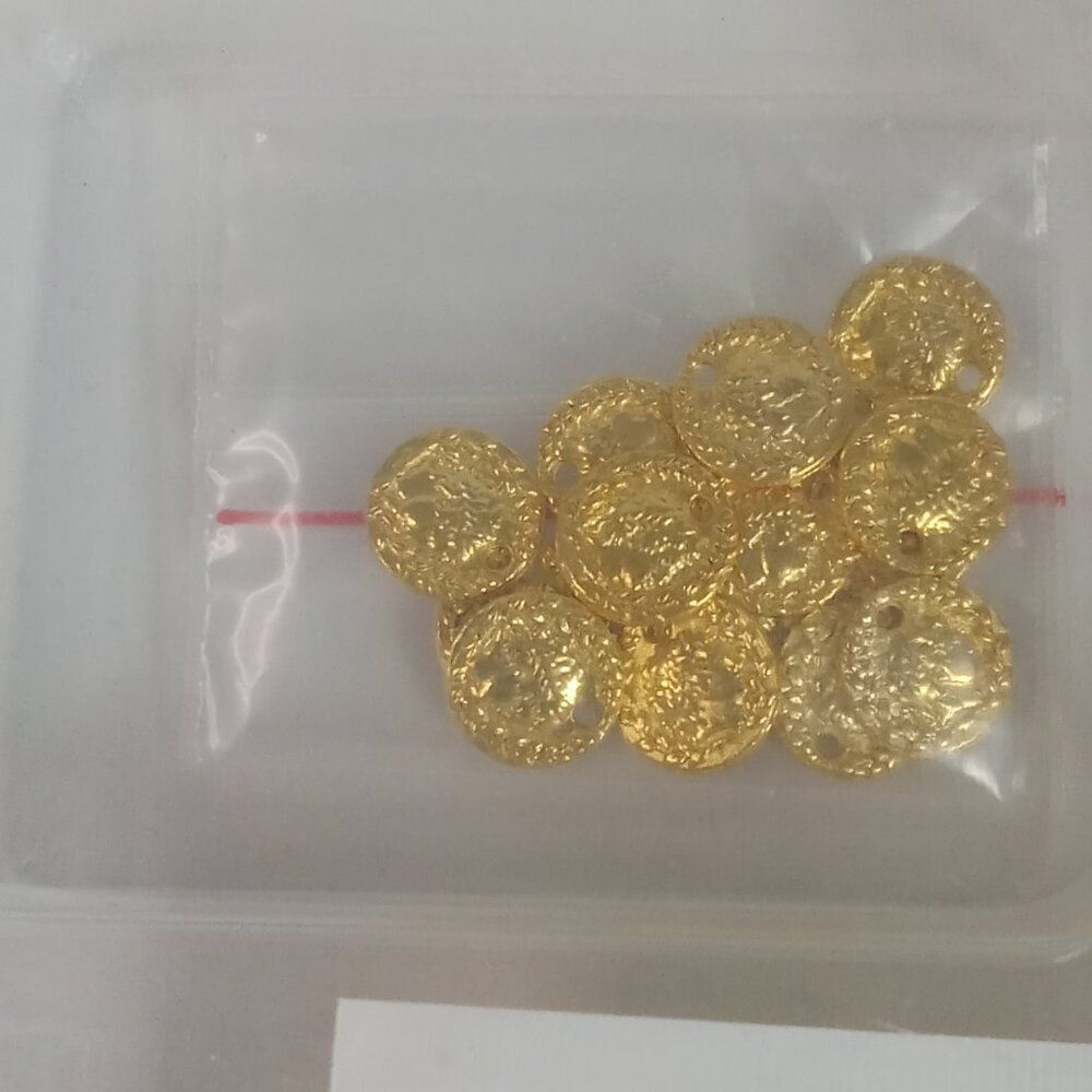 Annie's Simply Beads Kit of the Month Club Royal Coins Necklace and Earrings Set - Picture 6 of 6